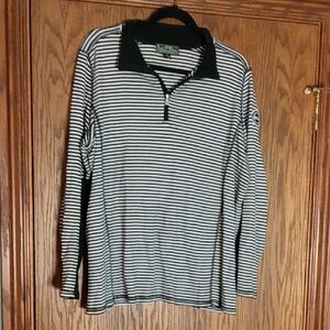 Women's Lauren Ralph Lauren 1/4 Zip Pullover Long Sleeve Top